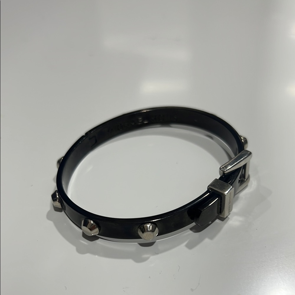 Michael Kors Black and Silver Astor Studded Bracelet - Picture 8 of 11